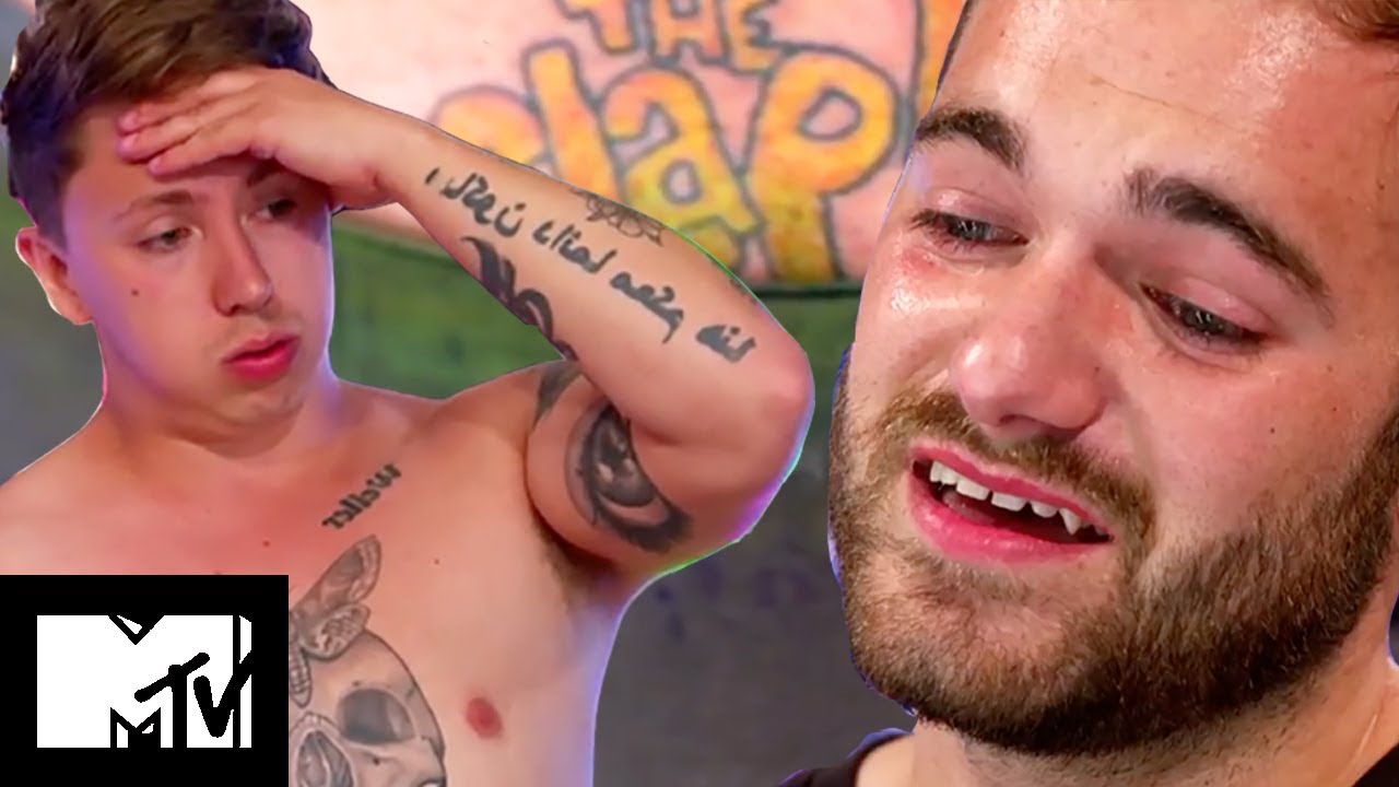 Tattooed assholes suck cock cumshot