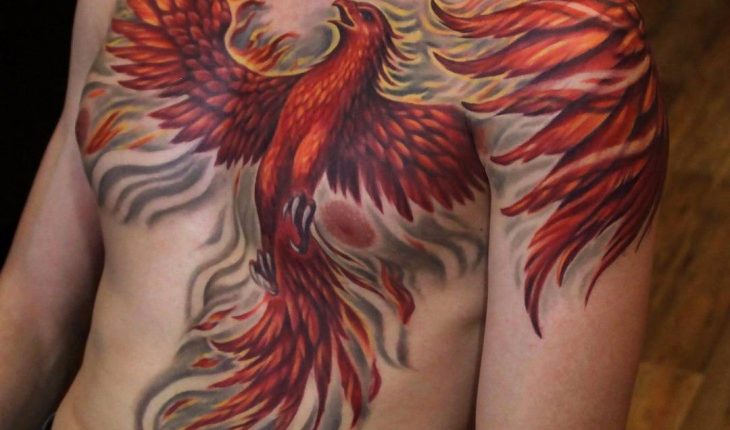 Colorful-Phoenix-Wings-Tattoo1
