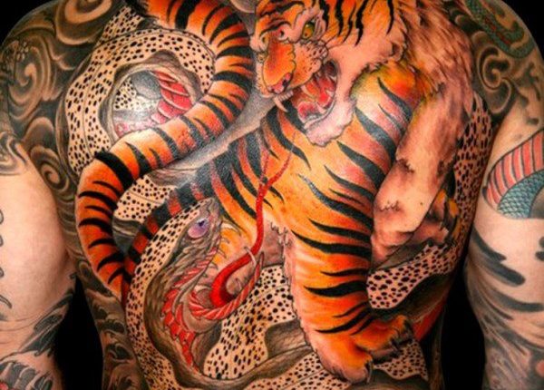 Japanese-Tiger-Tattoo-on-back