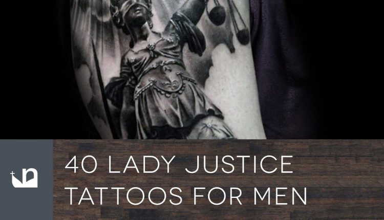 40 Lady Justice Tattoos For Men
