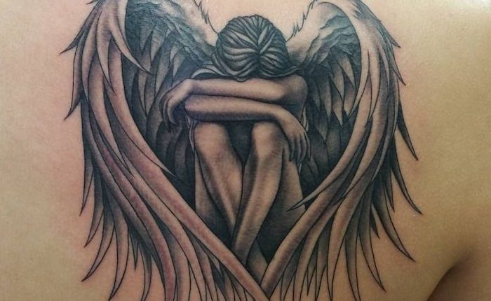 ▷ 1001 + coole und inspirierende Flügel Tattoo Designs und ihre Beudetungen