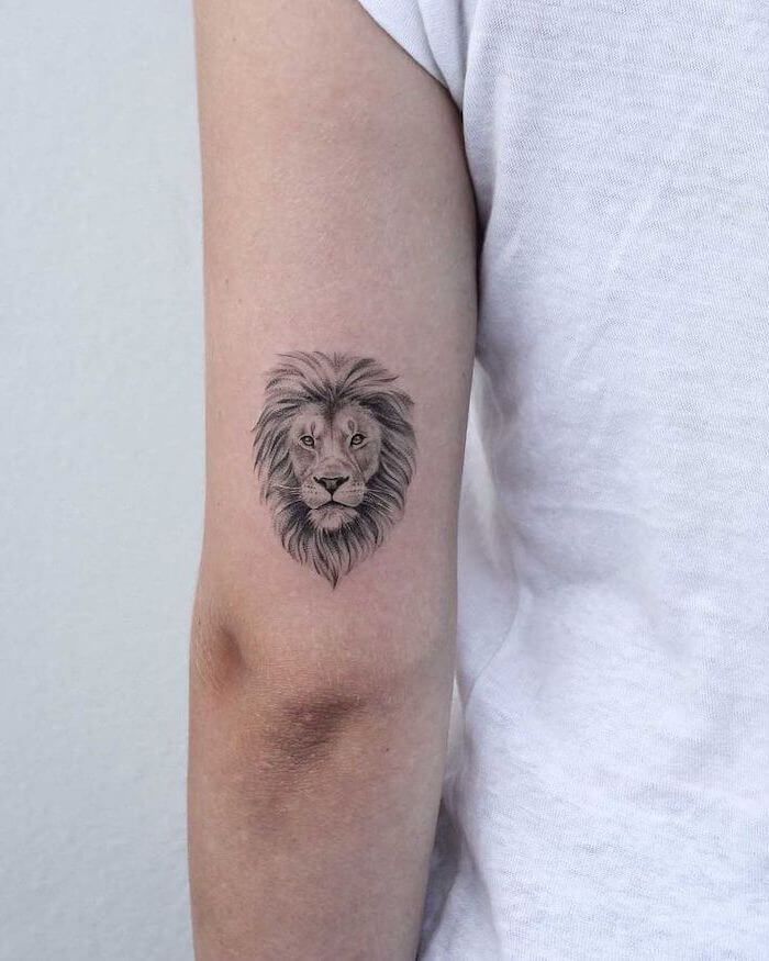 24 Small Lion Tattoo Designs and Ideas Famous Tattoo Artists