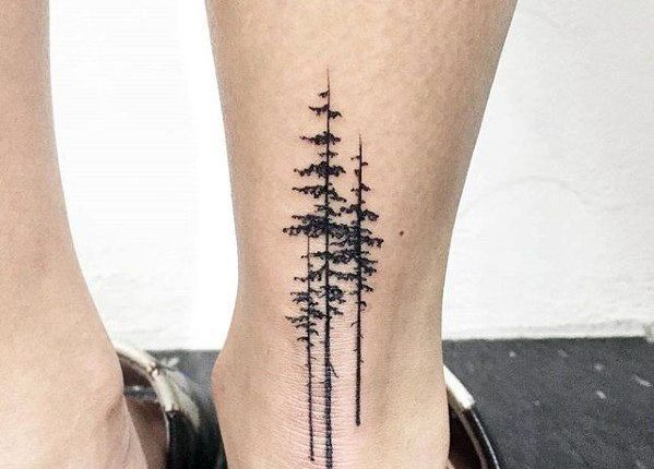 50 Simple Tree Tattoo Designs For Men – Forest Ink