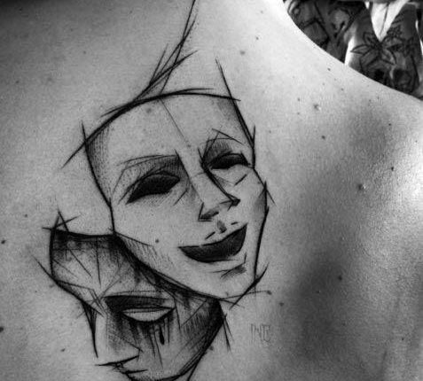 60 Sketch Tattoos For Men - Artistic Design Ideas
