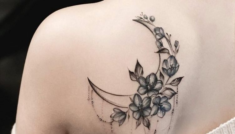 Halbmond Tattoo Bedeutung und viele tolle Ideen und Inspirationen!