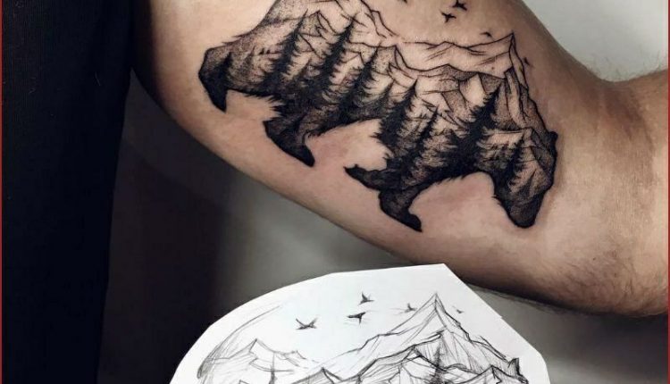 Wald Tattoo: symbolische Bedeutung + attraktive Designideen