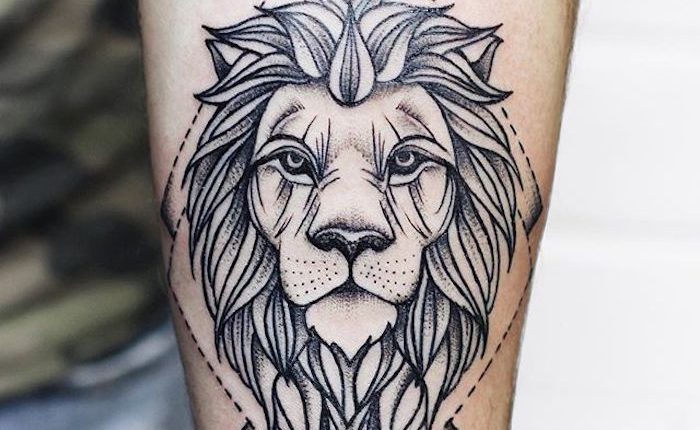 ▷ 1001 + coole Löwen Tattoo Ideen zur Inspiration