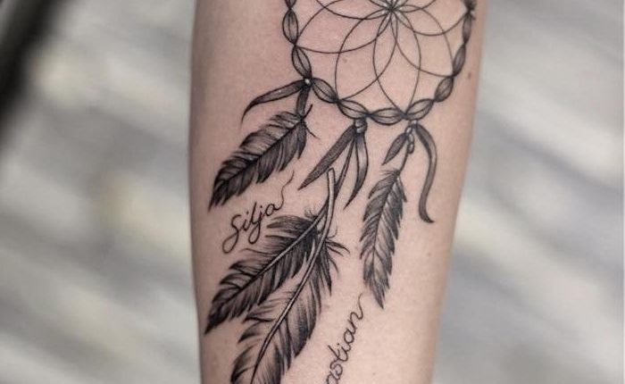 ▷ 1001 + Ideen und Bilder zum Thema Traumfänger Tattoo!