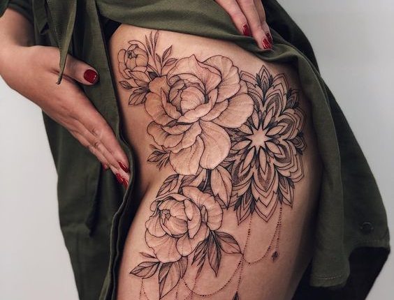 22 Beautiful Rose Tattoo Designs For Women - Bafbouf