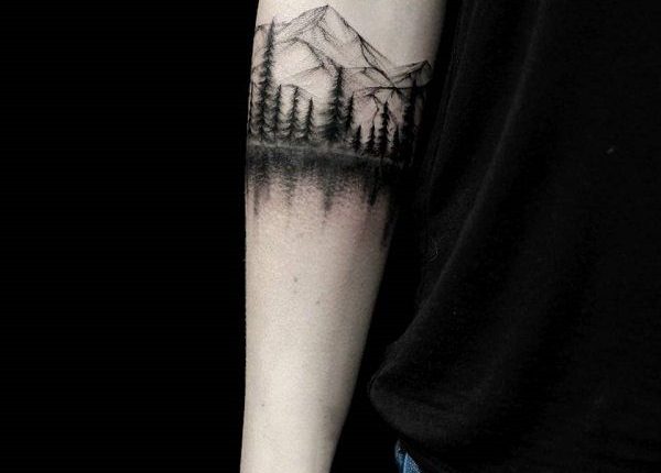 40 Landscape Tattoo Ideas | Cuded
