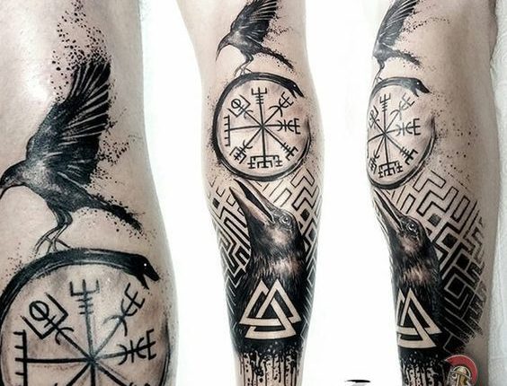 5 Ideas of Odin's Tattoos for Odin Worshippers