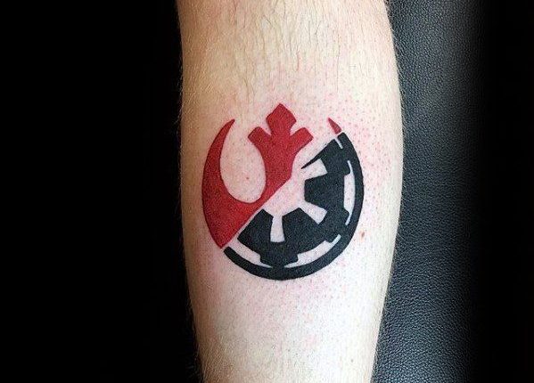 50 Rebel Alliance Tattoo Designs For Men – Star Wars