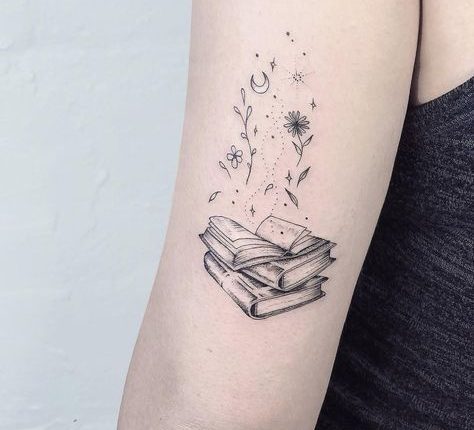Awe-inspiring Book Tattoos for Literature Lovers