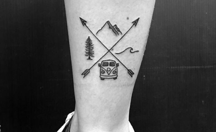 Statt Stempel im Reisepass: Mit diesen Tattoos zeigst du jedem, wo du warst