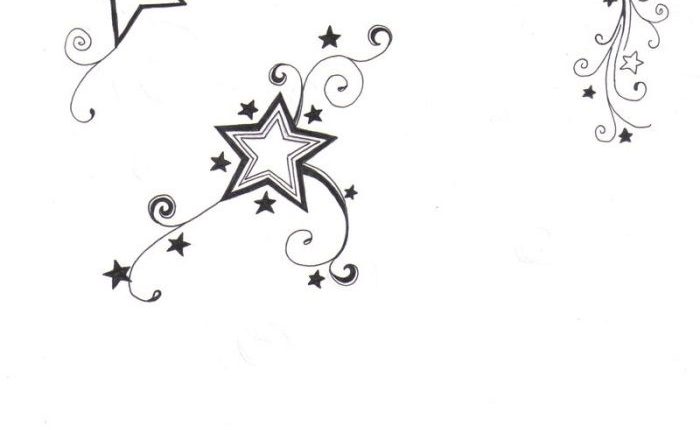 Stern Tattoo: Bedeutung der Tattoos mit Sternen und Vorlagen