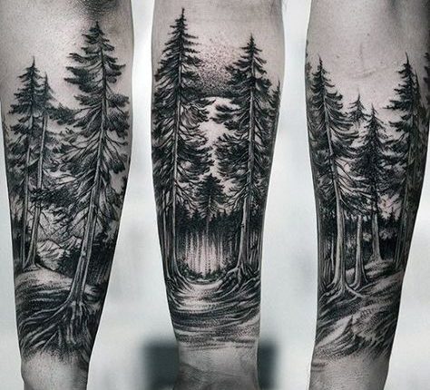 Top 101 Forest Tattoo Ideas - [2020 Inspiration Guide]