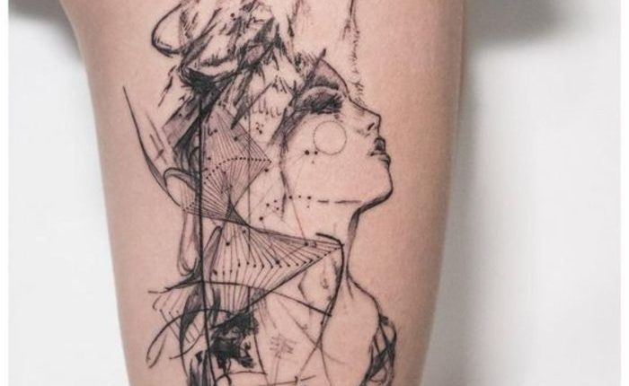 ▷ 1001+ Bein Tattoo Ideen für jeden Geschmack und jedes Alter