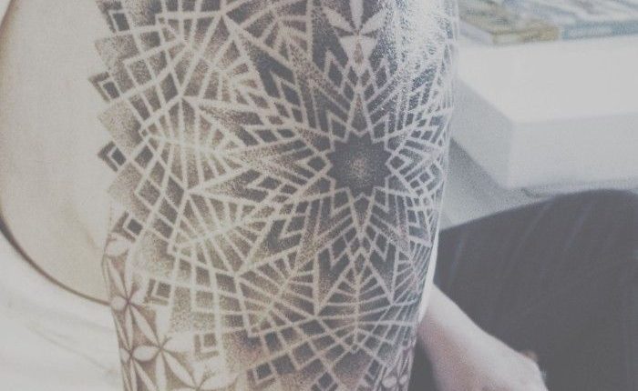 ▷ 1001 + Ideen für Blume des Lebens Tattoo Designs