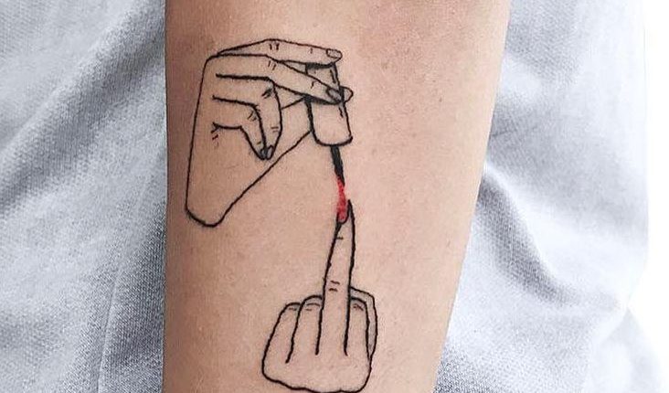 40+ Geometrical Best Minimalist Tattoo Ideas 2019 - Page 3 of 41 - tracesofmybody .com