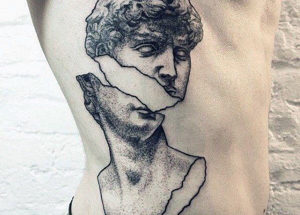 60 Roman Statue Tattoo Designs For Men – Stone Ink