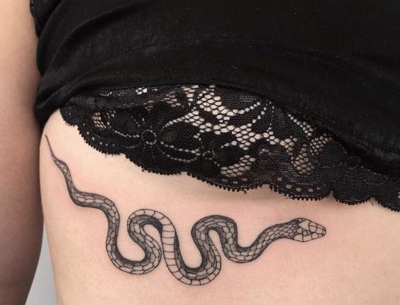 Beste 53+ Snake Tattoo Ideen – Indispensable address of art