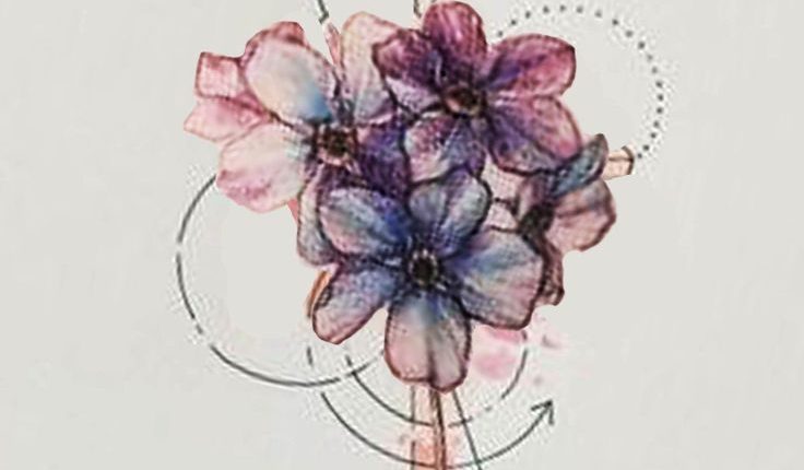 Ich würde die Pfeile in ein Kreuz verwandeln #Tatoo Feminina #feminina #cross # ... #tattoos - Flower Tattoo Designs - Blumen