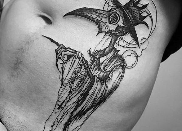 Top 53 Plague Doctor Tattoo Ideas [2020 Inspiration Guide]