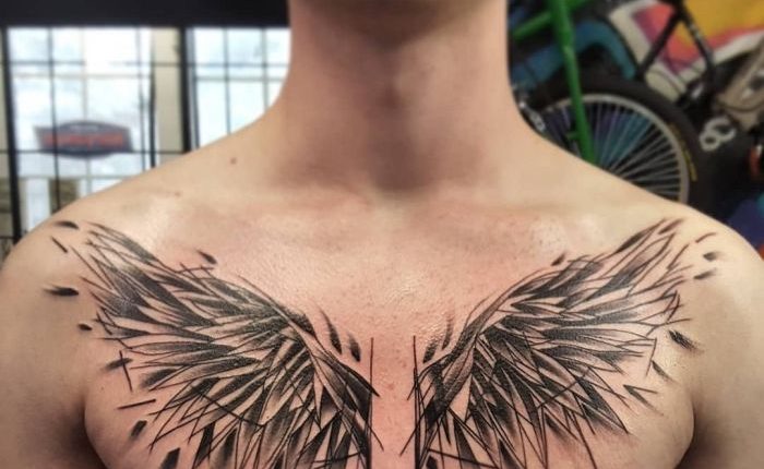 ▷ 1001 + Ideen für ein Engel Tattoo und Infos
