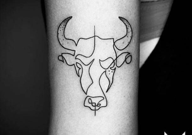 25 Best Taurus Tattoo Ideas & Bull Tattoos For Taurus Zodiac Signs