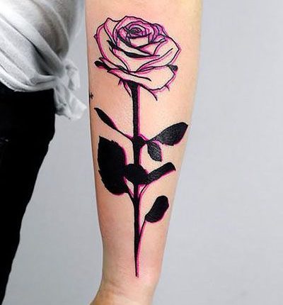 35 Schöne Rose Tattoo-Ideen für Frauen