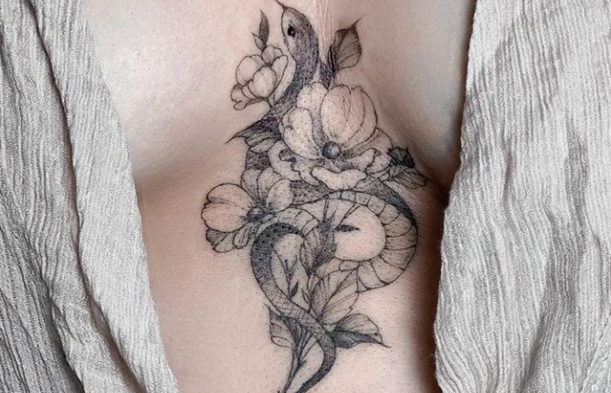 43 Beautiful Penoy Flower Tattoo Design Ideas For Fashion Woman - Page 30 of 43 - Latest Fashion Trends For Woman
