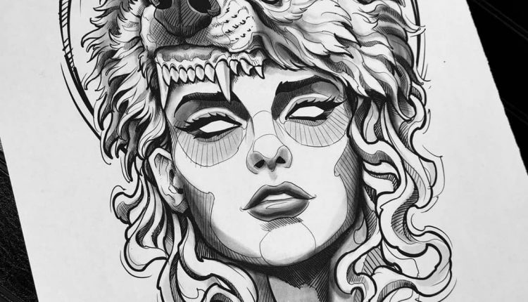 Amenic_tattoo on Instagram: “Available flash / Volný návrh @flash_addicted #flashaddicted #bwmentality #blackandwhite #blackandgrey @artof_black #artof_black…”