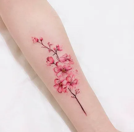 Awesome Cherry Blossom Tattoo Designs To Inspire You