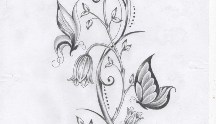 Blumenranken Tattoo: 20 schöne Vorlagen für diverse Körperstellen