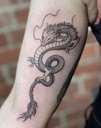 Chinese Dragon Tattoo