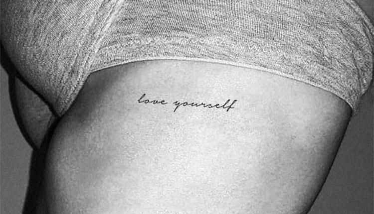 Love Yourself Temporary Tattoo (Set of 3)