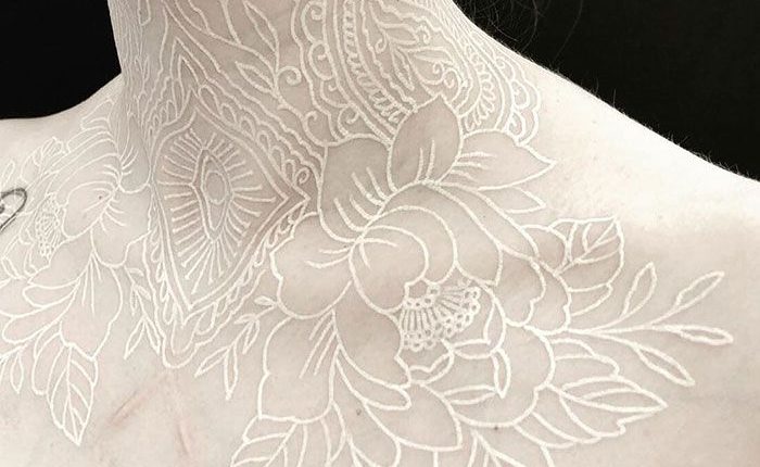 Tattoo Of Black And White Snakes