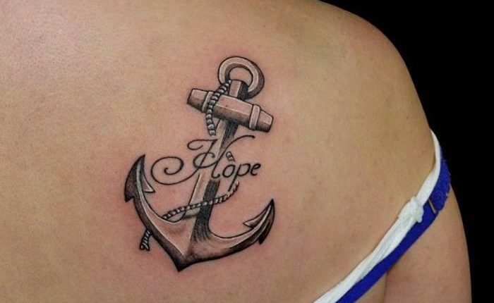▷ 1001 + coole Anker Tattoo Ideen und Infos über ihre symbolischen Bedeutungen