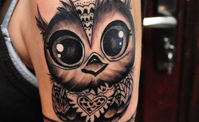 ▷ 47 + inspirierende Ideen und Bilder zum Thema Owl Tattoo!