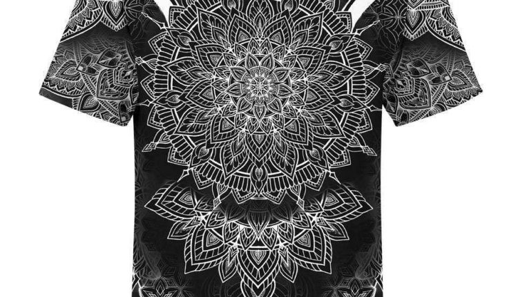 Blackout Mandala Shirt - 4XL / Original