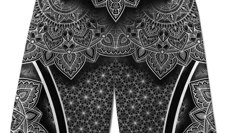 Blackout Mandala Shorts - 30 - S / Original