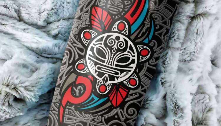 Customize Name Tribal Tattoo Puerto Rico Steel Tumbler NTN12012105