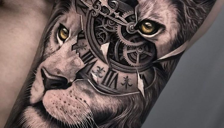 Lion Tattoo Designs for Men