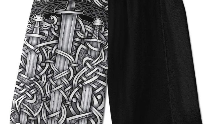 Sword & Shield Shorts - 40 - 3XL / Sword