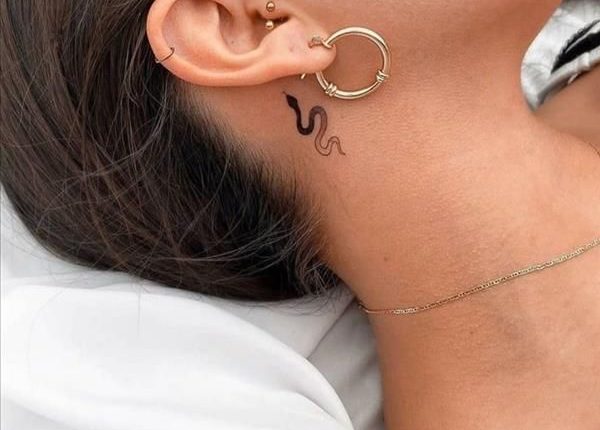 Tattoo design |Sexy behind the ear tattoo ideas for fashion girls and ladies! - Latest Fashion Trends For Woman
