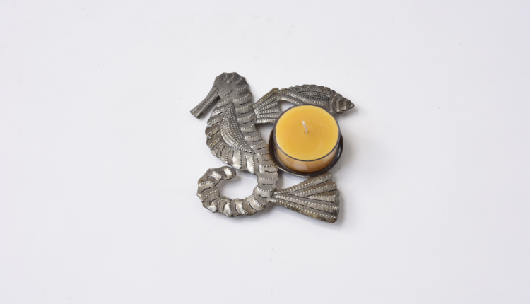 Tealight Plate - Seahorse