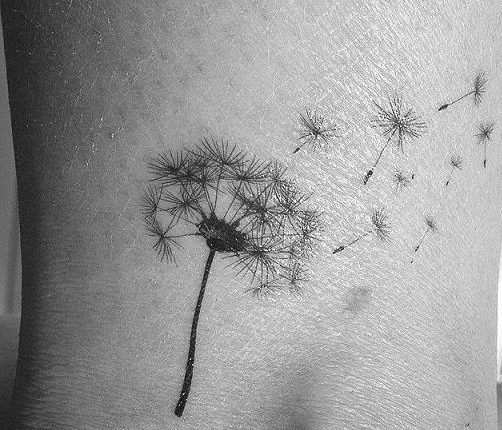 Top 10 Best Dandelion Tattoos and Meanings | Styles At Life