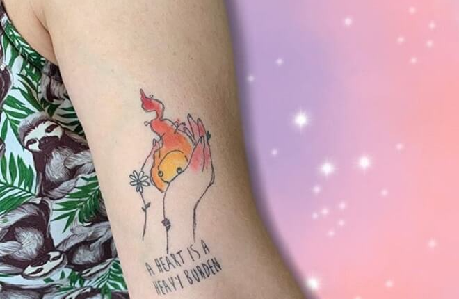 Top 30 Calcifer Tattoos | Incredible Calcifer Tattoo Designs & Ideas