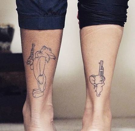17 Tattoos für Paare, Freundinnen oder Schwestern