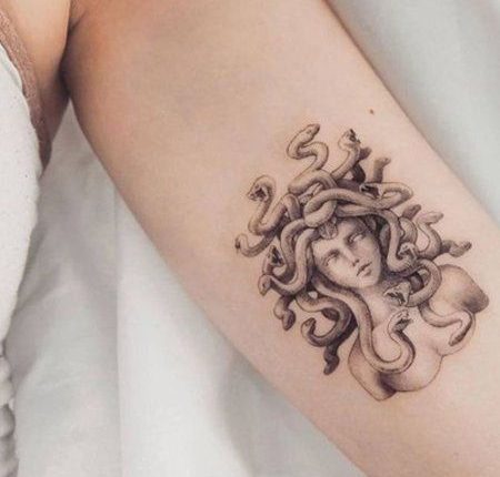 20 Beautiful Medusa Tattoos for Women